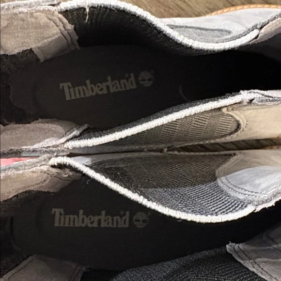 [Timberland] Courmayeur Valley Chelsea Leather Boots w/ Herringbone Women’s 10 - Picture 10 of 12